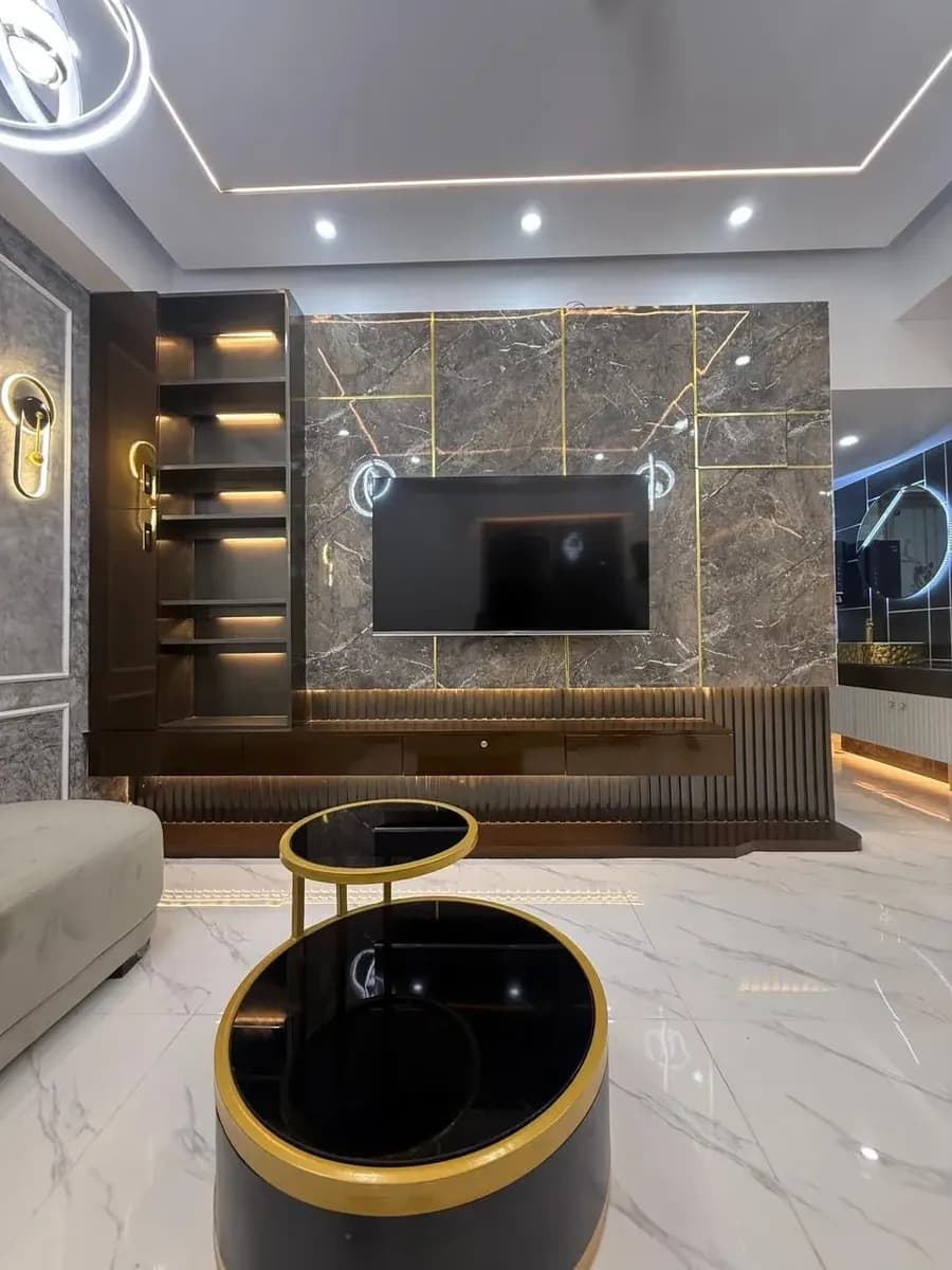 Modern TV cabinet design in BD
