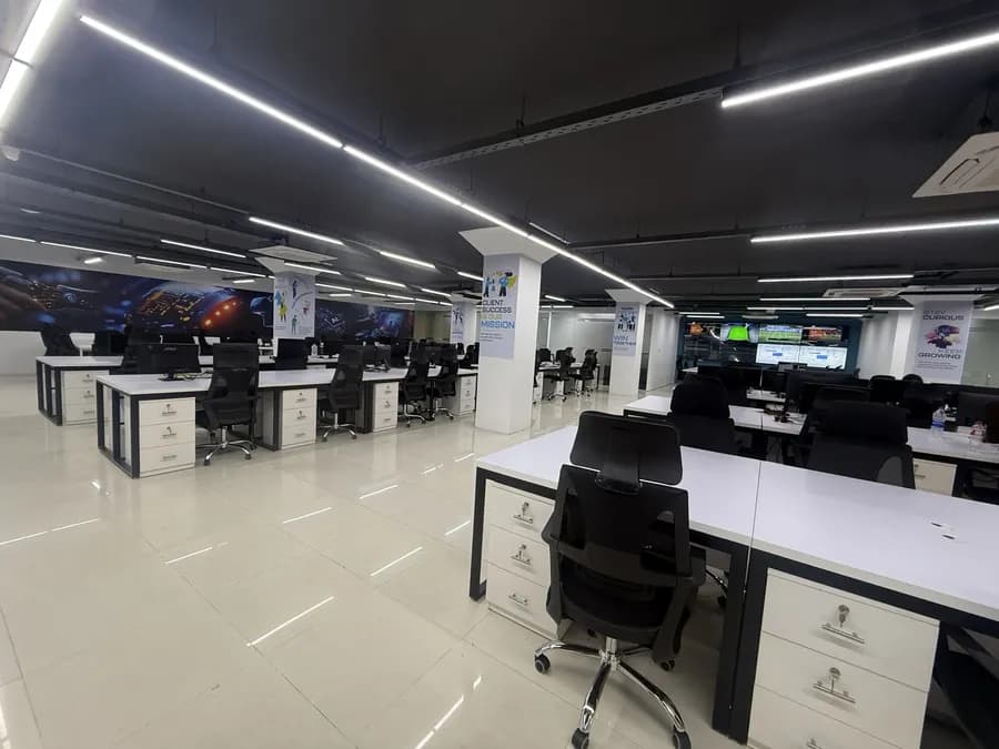Professional corporate workspace design by Interior Villa