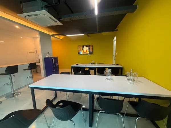 Corporate office dining area design