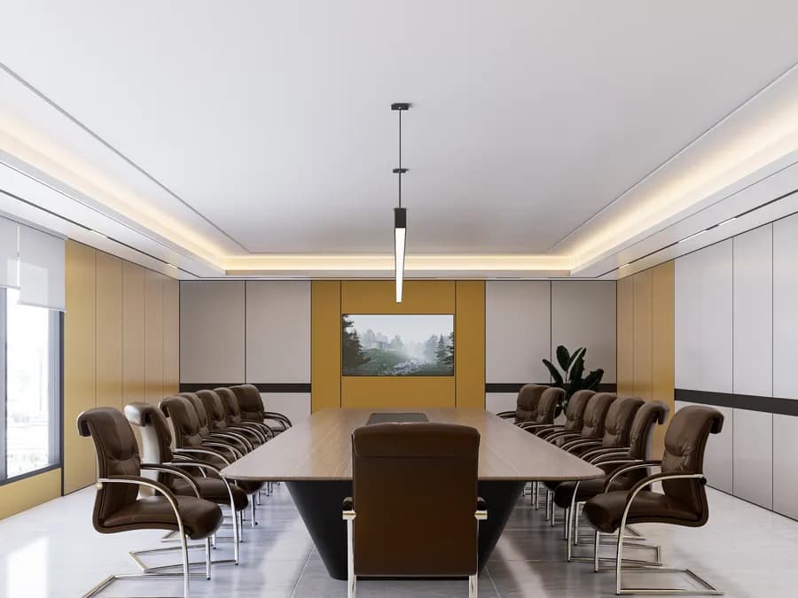 Modern meeting room interior design in Bangladesh
