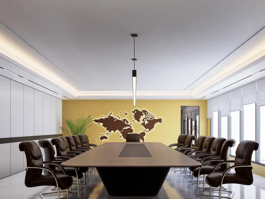 Tech company office with creative layout