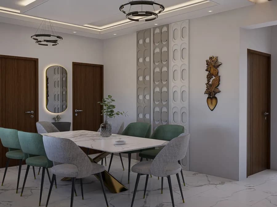 Luxury apartment interior design in Gulshan, Dhaka