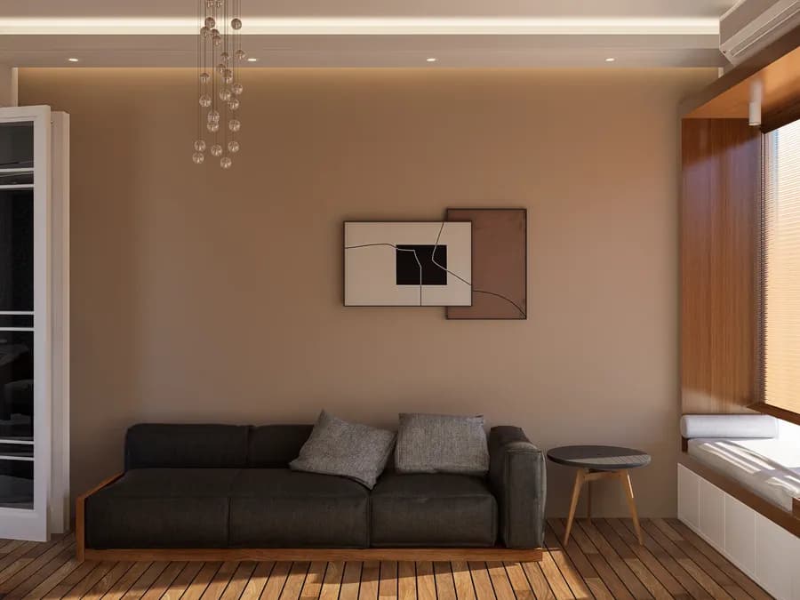 Modern apartment interior design in Dhaka city