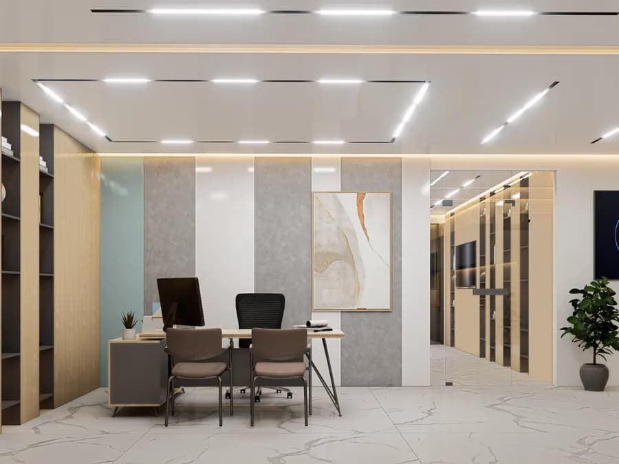 Dental clinic consultation room interior in Dhaka