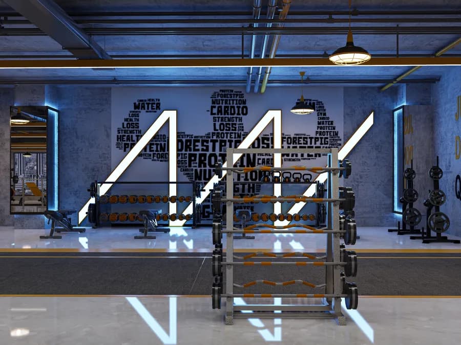 Innovative gym design for health and wellness