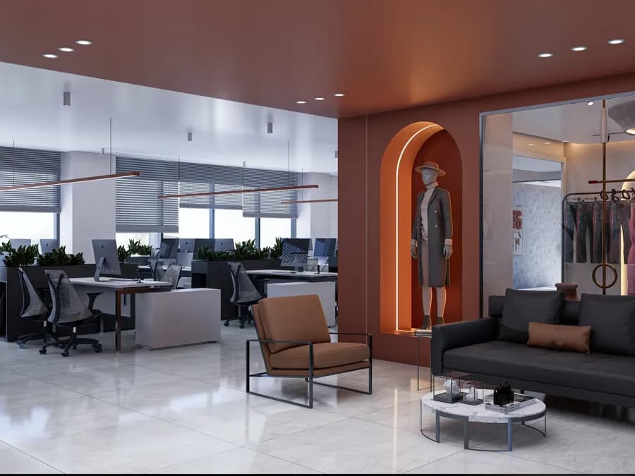 Modern buying house office interior design in Bangladesh