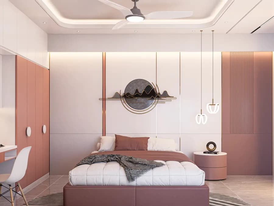 Apartment Bedroom Design Option 2 Gulshan 2 1