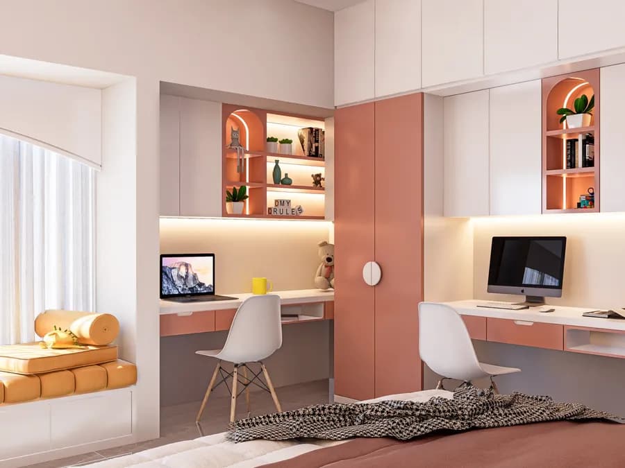 Apartment Bedroom Design Option 2 Gulshan 2 3