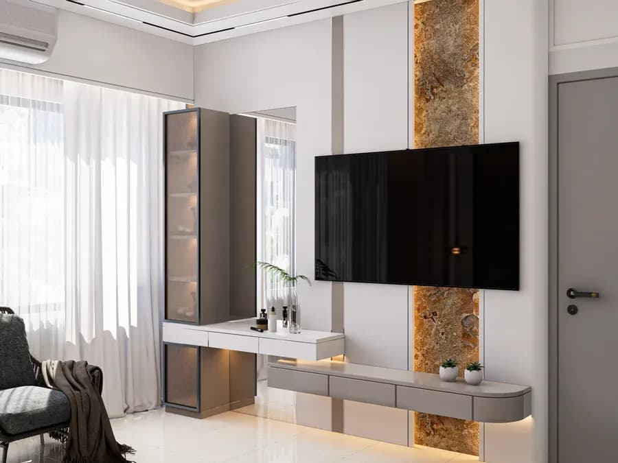Apartment Bedroom Tv Unit Gulshan 2 1