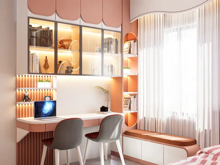 Apartment Girls Bedroom Design Adabor 11