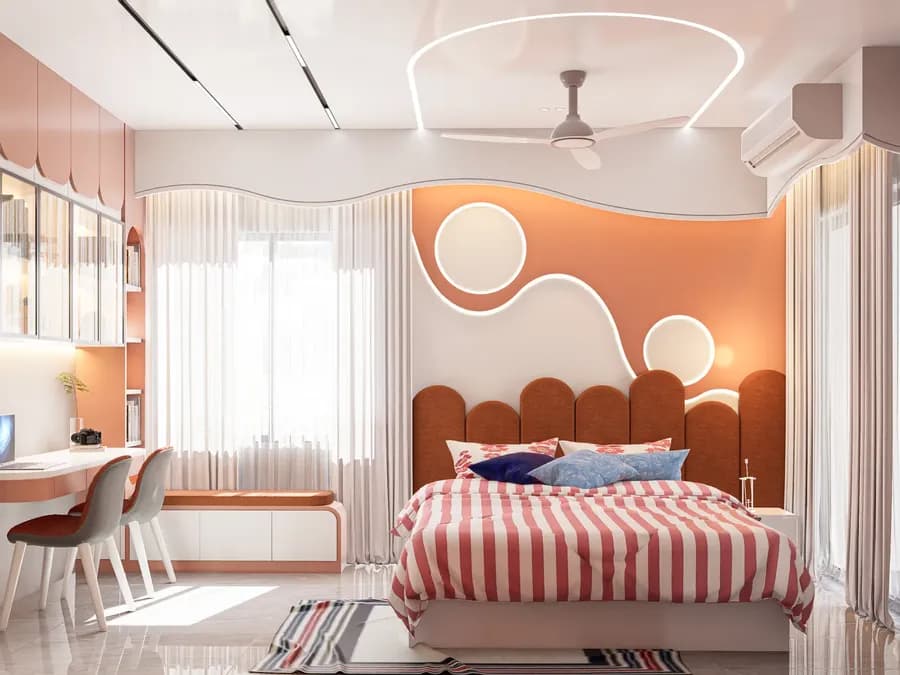 Apartment Girls Bedroom Design Adabor 7