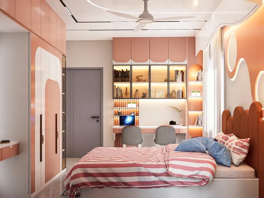 Apartment Girls Bedroom Design Adabor 8