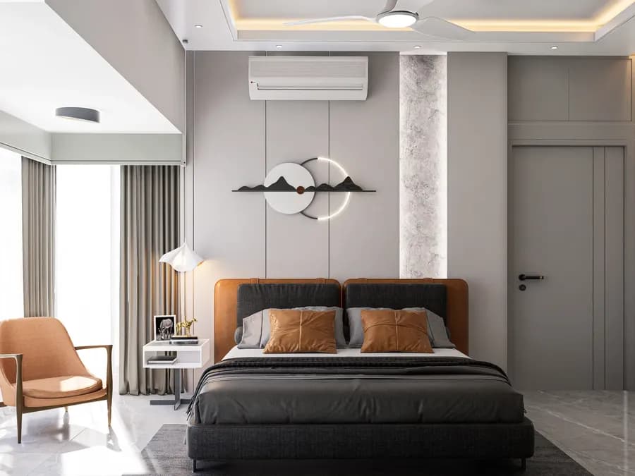 Apartment Guest Bedroom Design Gulshan 2 1