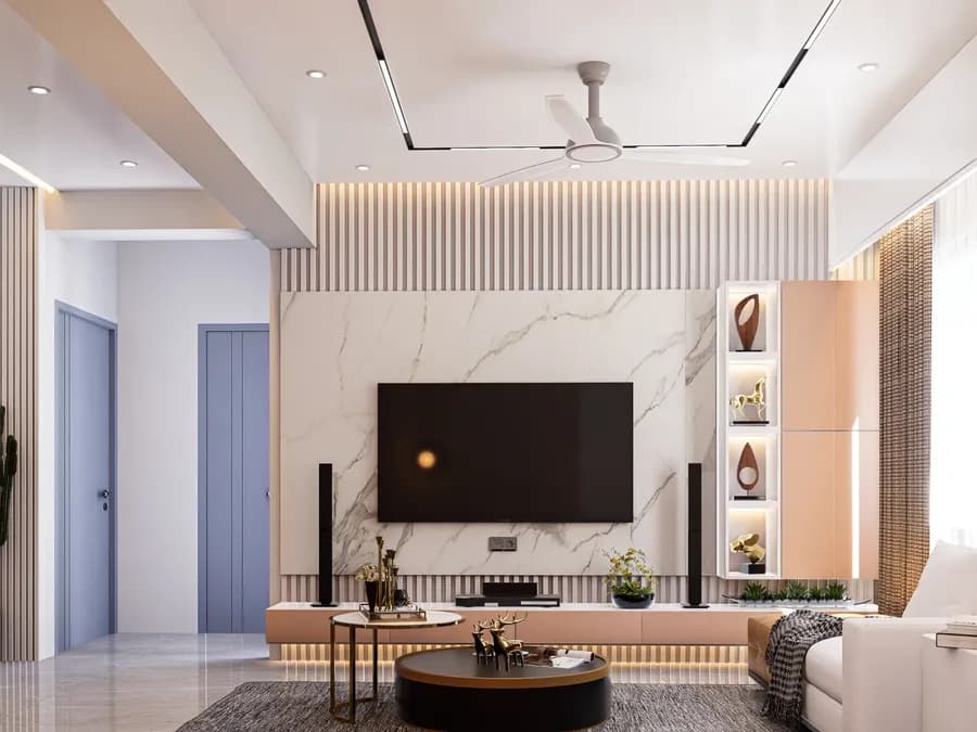 Apartment Living Room Interior Adabor 4