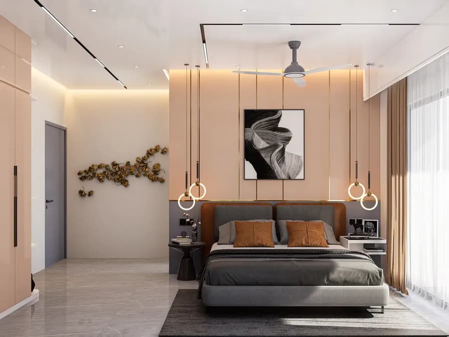 Apartment Master Bedroom Design Adabor 1