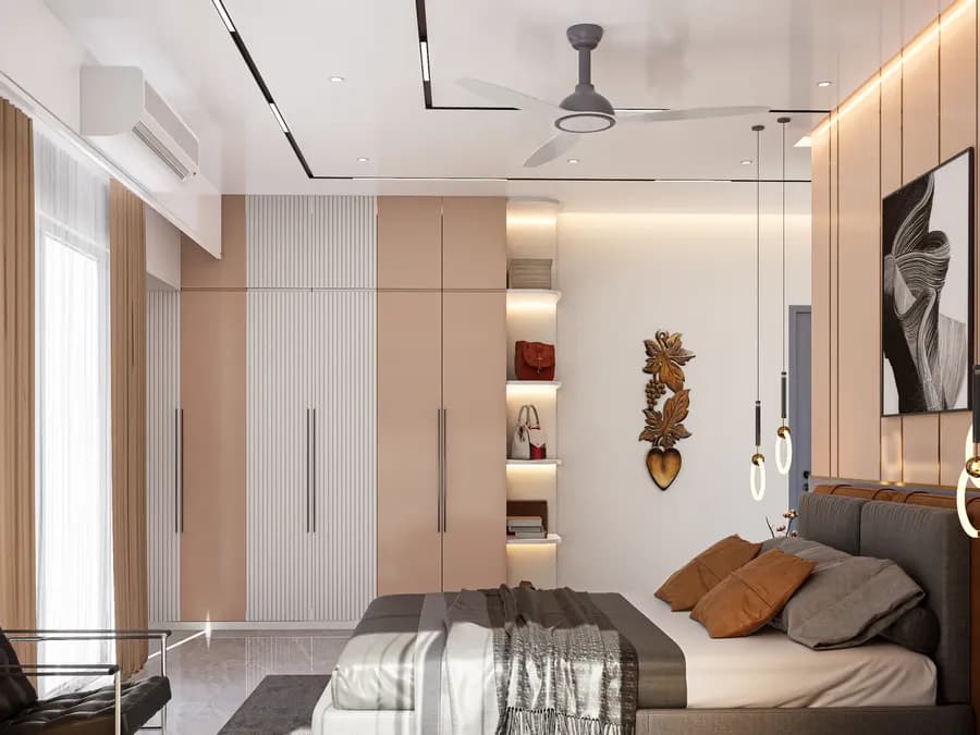 Apartment Master Bedroom Design Adabor 2