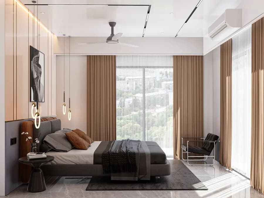 Apartment Master Bedroom Design Adabor 4
