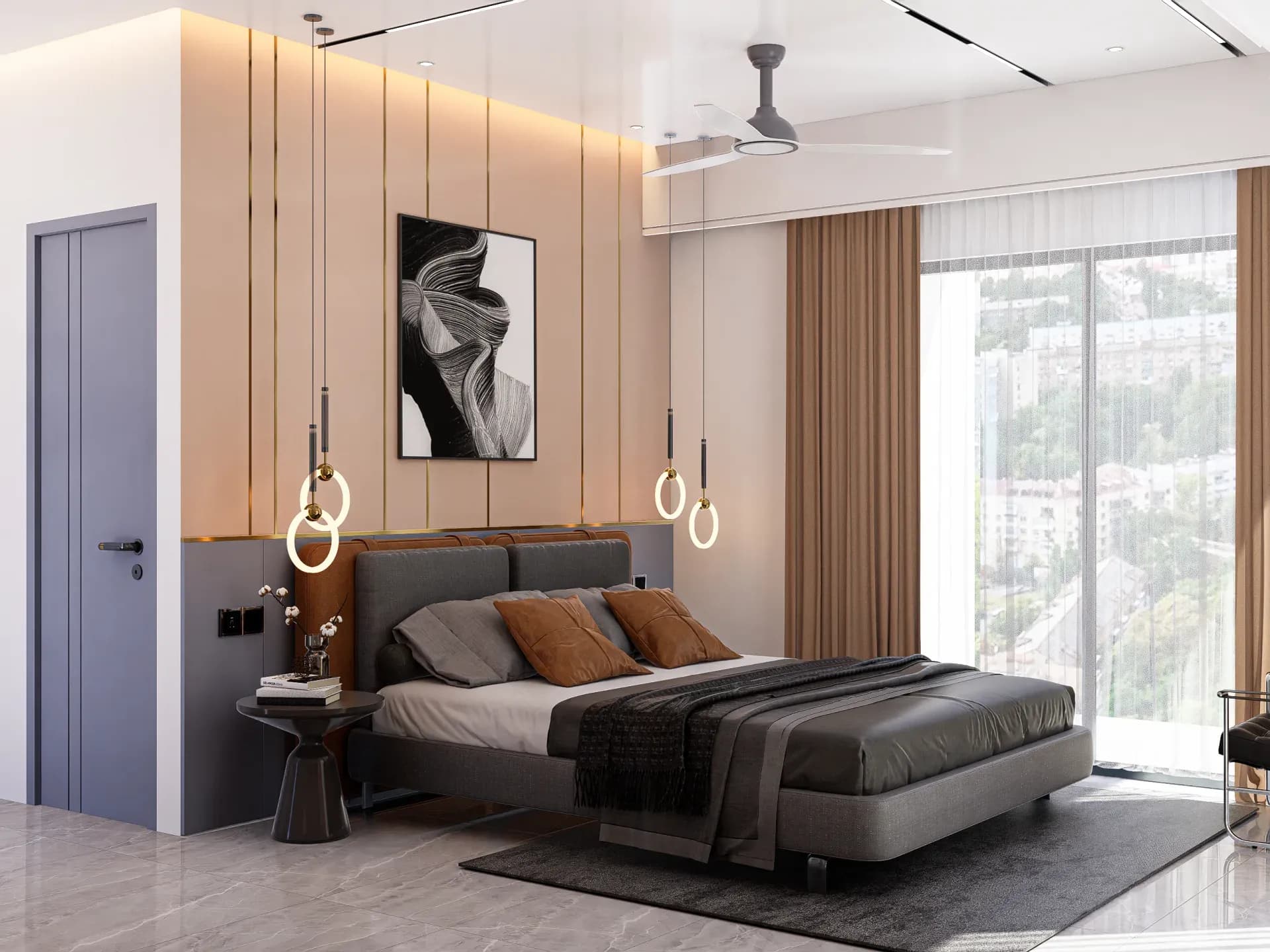 Apartment Master Bedroom Design Adabor 5