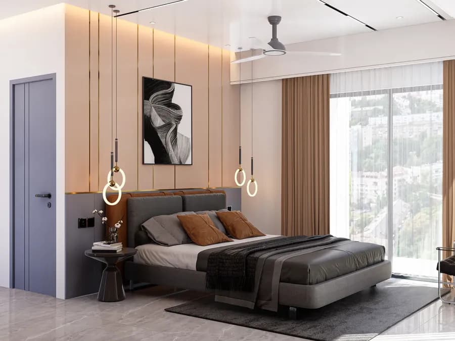 Apartment Master Bedroom Design Adabor 5