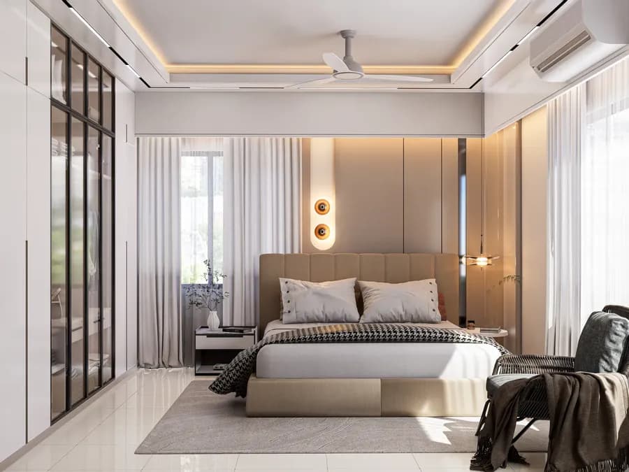 Apartment Master Bedroom Design Gulshan 2 1