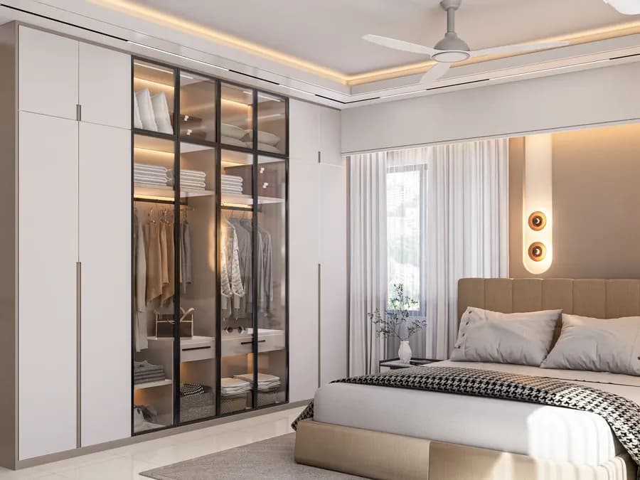 Apartment Master Bedroom Wardrobe Gulshan 2 2