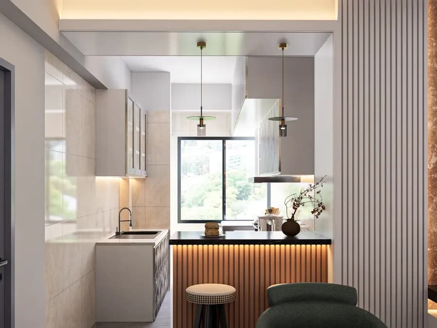 Apartment Modular Kitchen Adabor 1