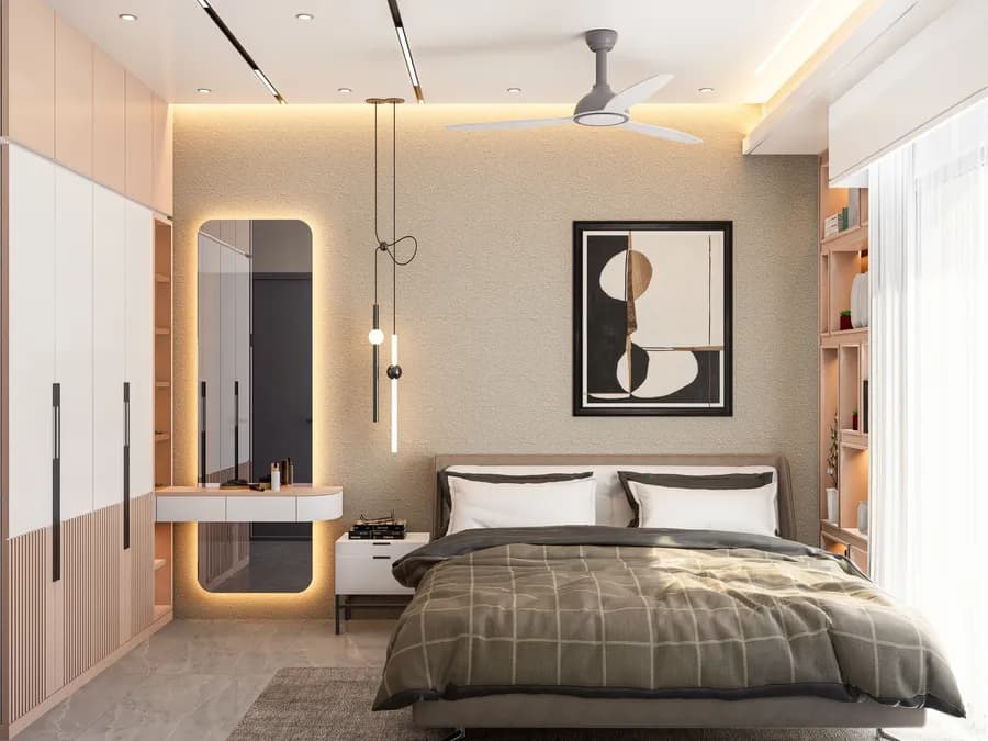 Apartment Parents Bedroom Design Adabor 1