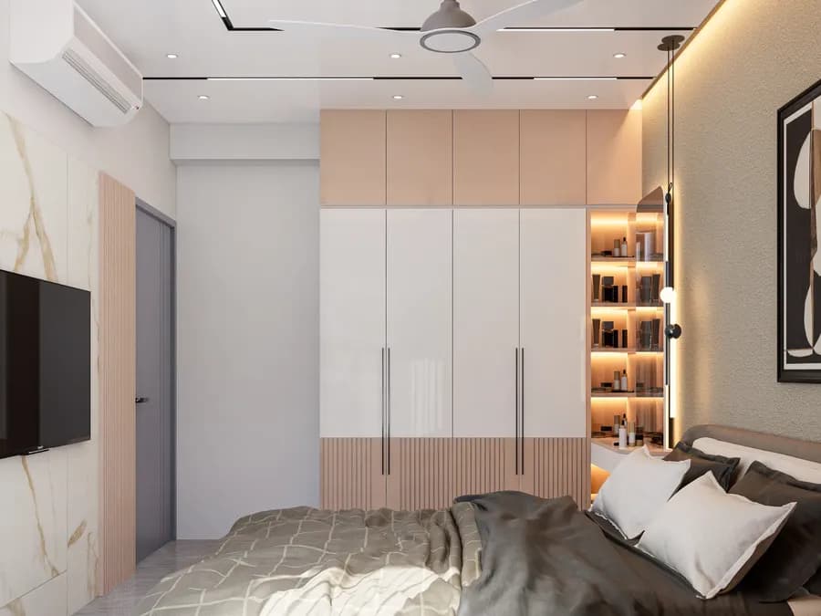 Apartment Parents Bedroom Design Adabor 2