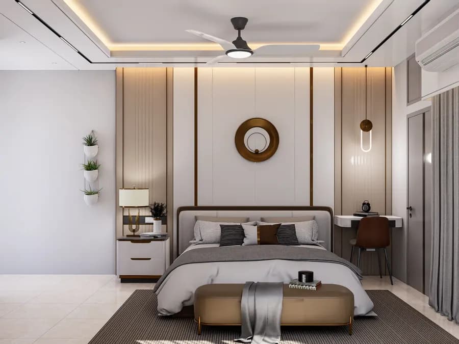 Apartment Parents Bedroom Design Gulshan 2 1