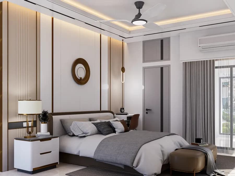 Apartment Parents Bedroom Design Gulshan 2 2