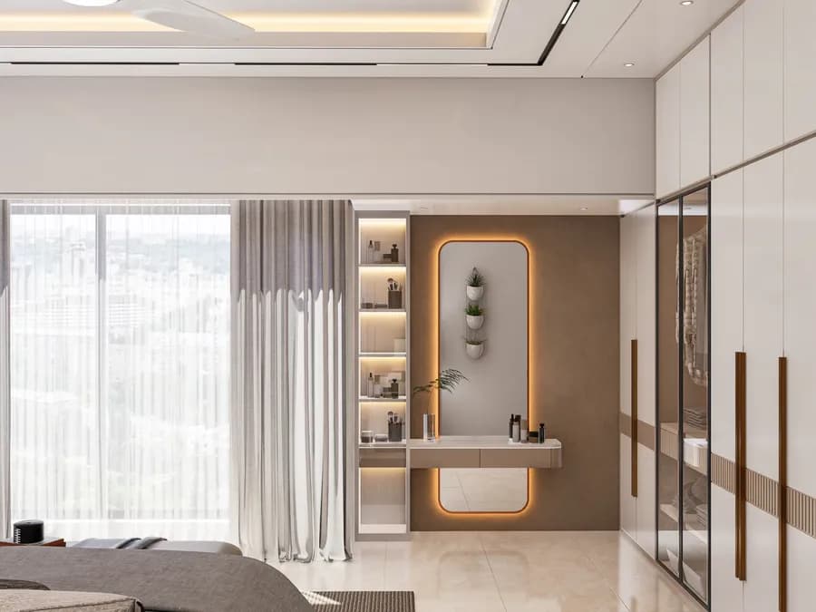 Apartment Parents Bedroom Dressing Table Gulshan 2 1