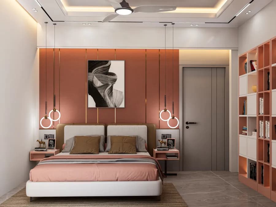 Apartment Reading Room Design Gulshan 2 1
