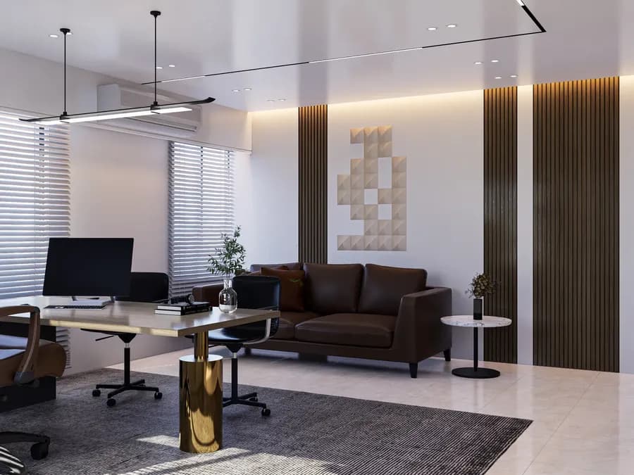 Call Center Interior Design Dhaka Manager Cabin 3