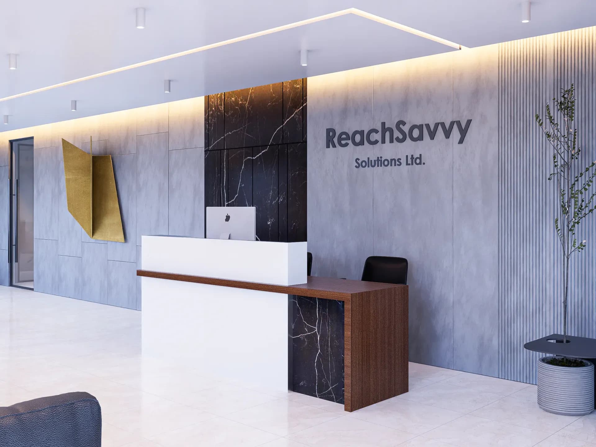 Call Center Interior Design Dhaka Reception 3