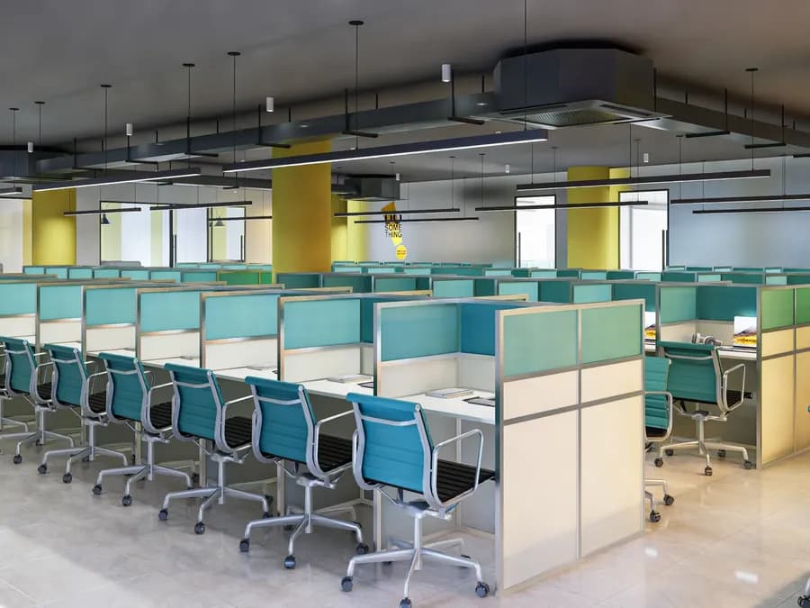 Call Center Interior Design Dhaka Workstation 2