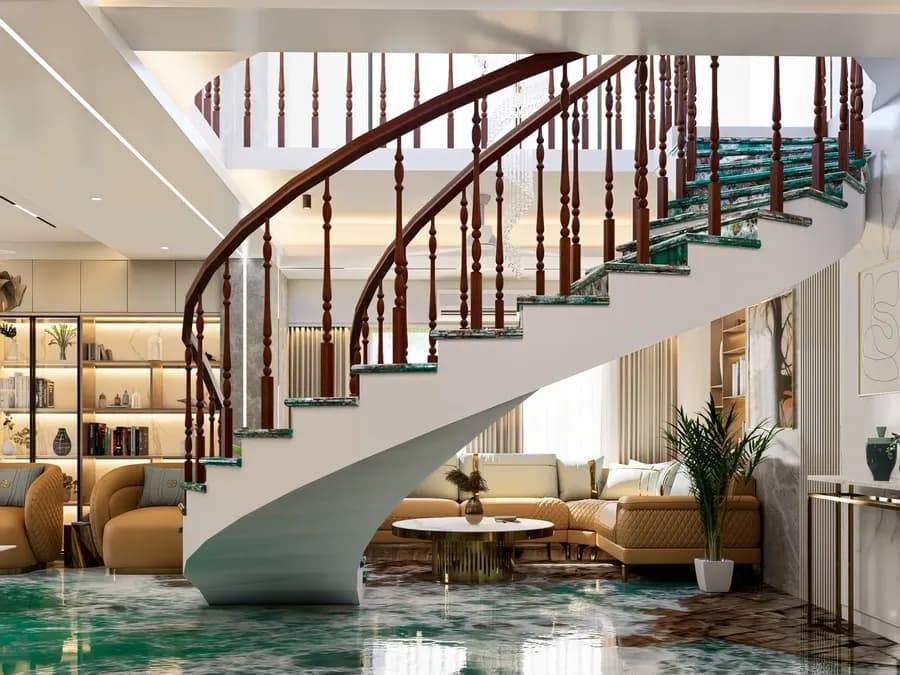 Duplex Staircase Design Coxs Bazar 2
