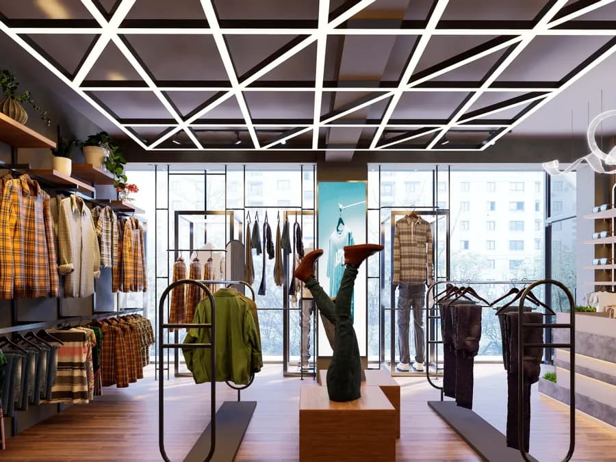 Fashion Showroom Interior Design Dhaka Mannequin Display 1
