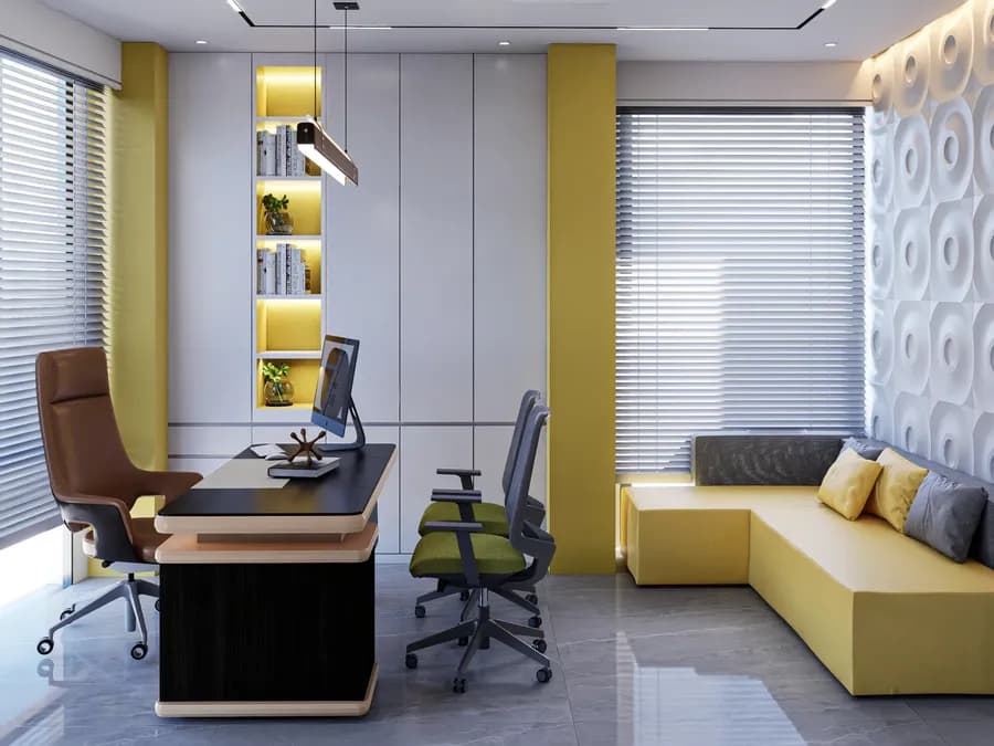 Grameen Solar Office Interior Dhaka Executive Cabin 3