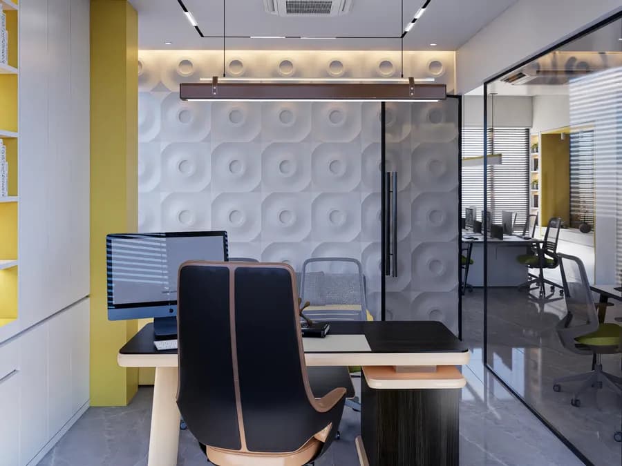 Grameen Solar Office Interior Dhaka Executive Cabin 4