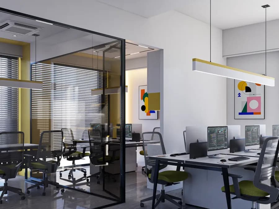 Grameen Solar Office Interior Dhaka Workstation 4