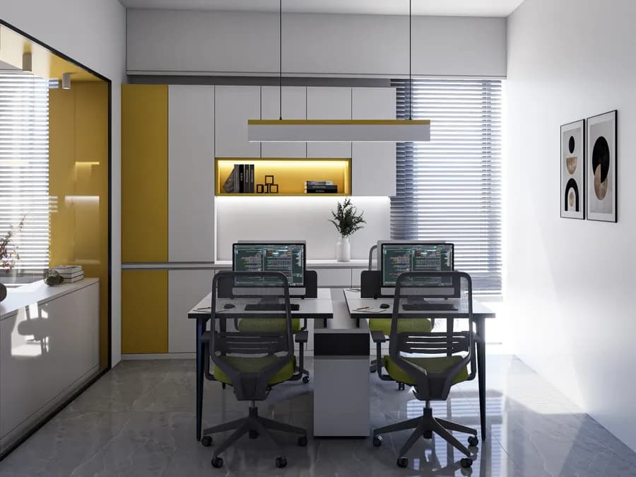 Grameen Solar Office Interior Dhaka Workstation 7