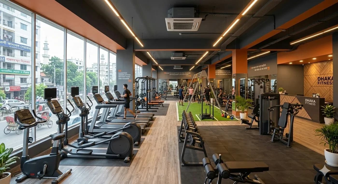 Gym Interior Design in Bangladesh: Layout, Ideas & Inspiration for Modern Fitness Spaces