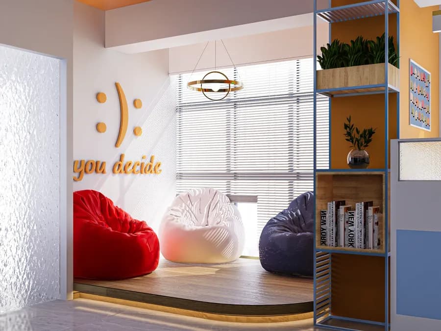 Office Interior Design Jigatala Breakout Area 1