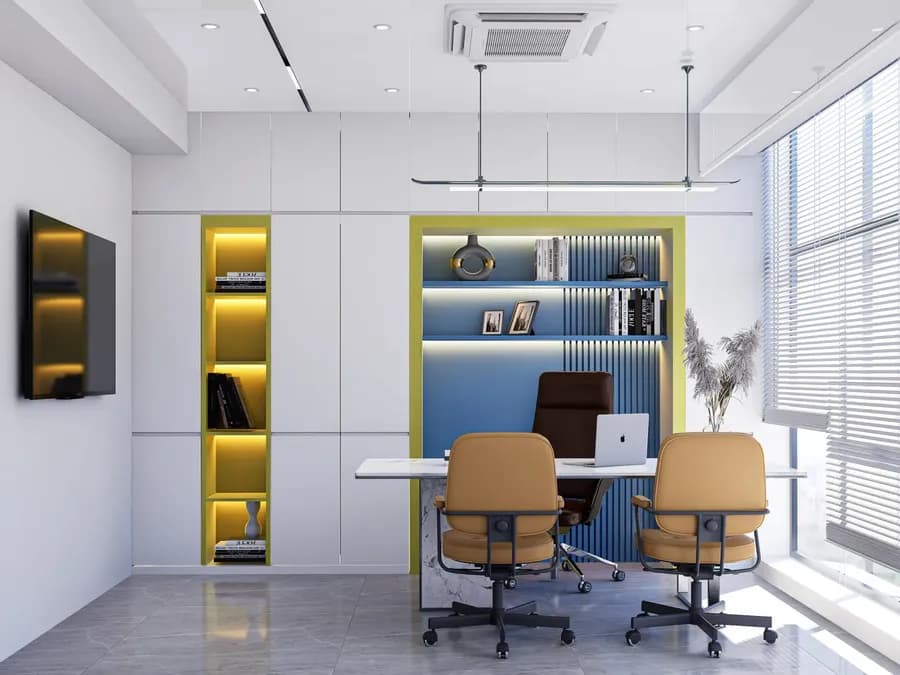 Office Interior Design Jigatala Executive Cabin 4