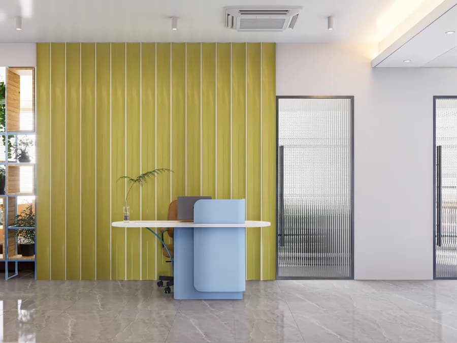 Office Interior Design Jigatala Reception 2
