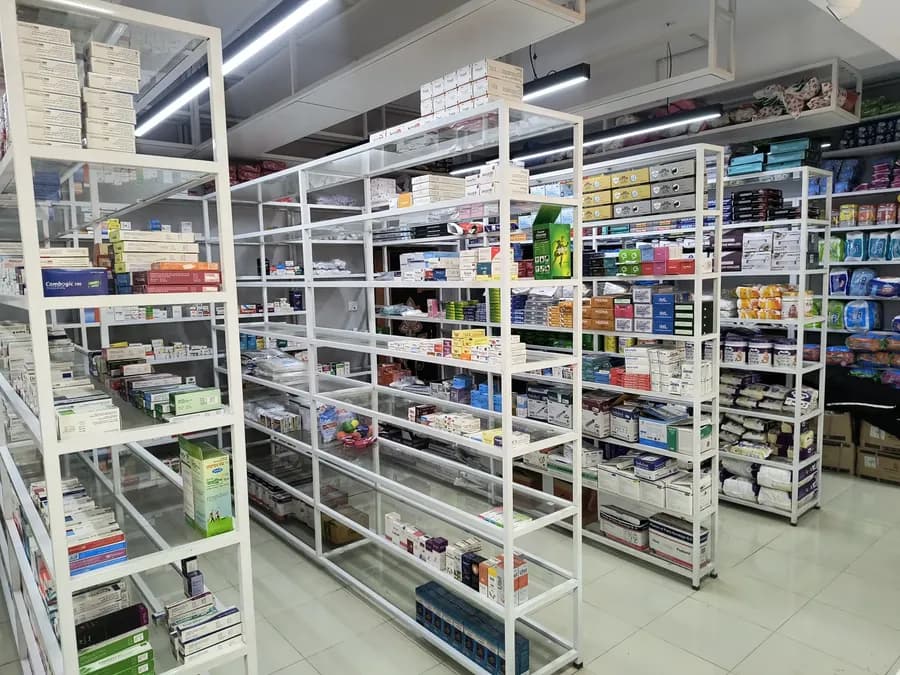 Pharmacy And Departmental Store Modhukhali Medicine Shelves 1