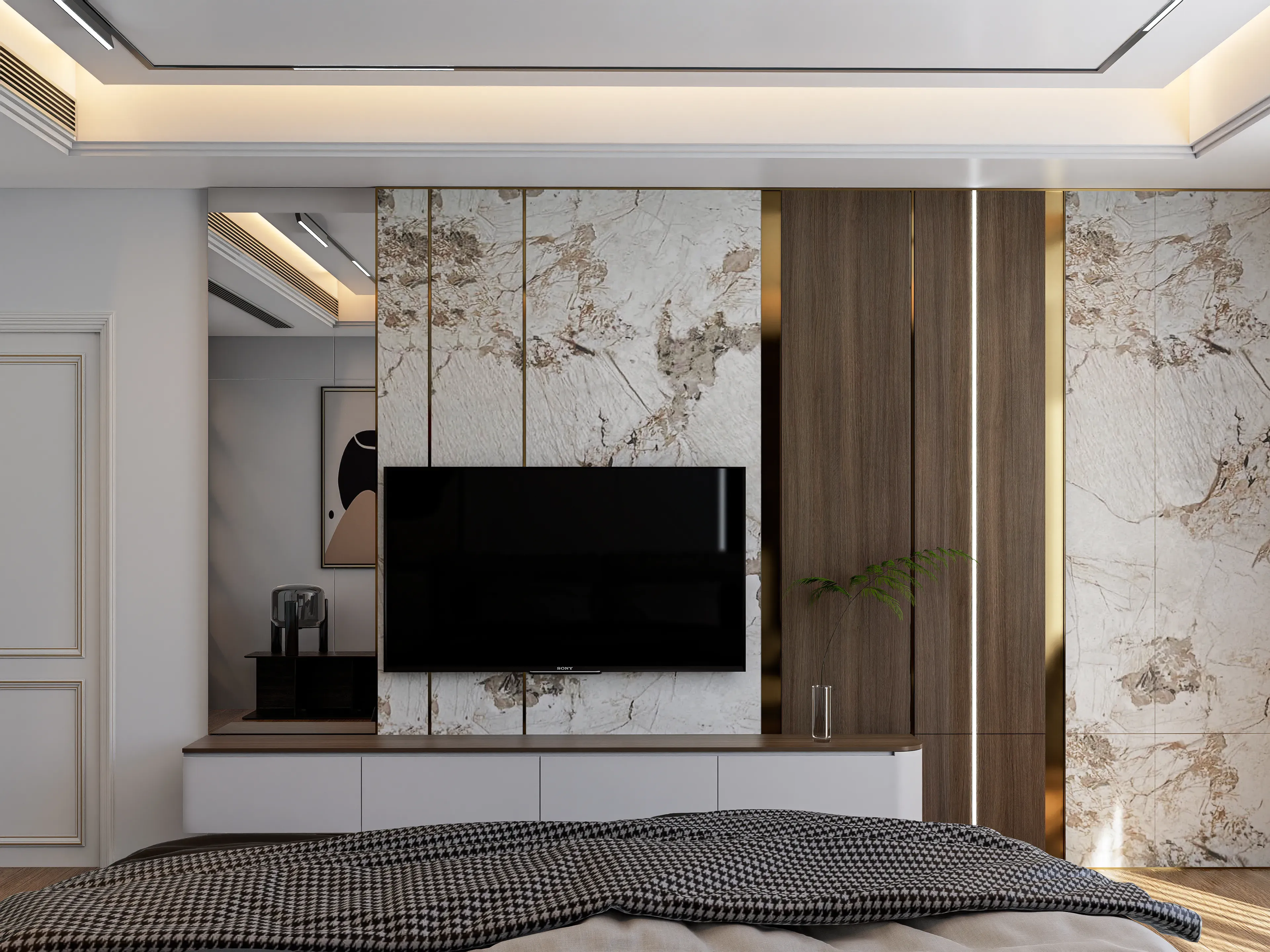 Apartment interior design in Mirpur