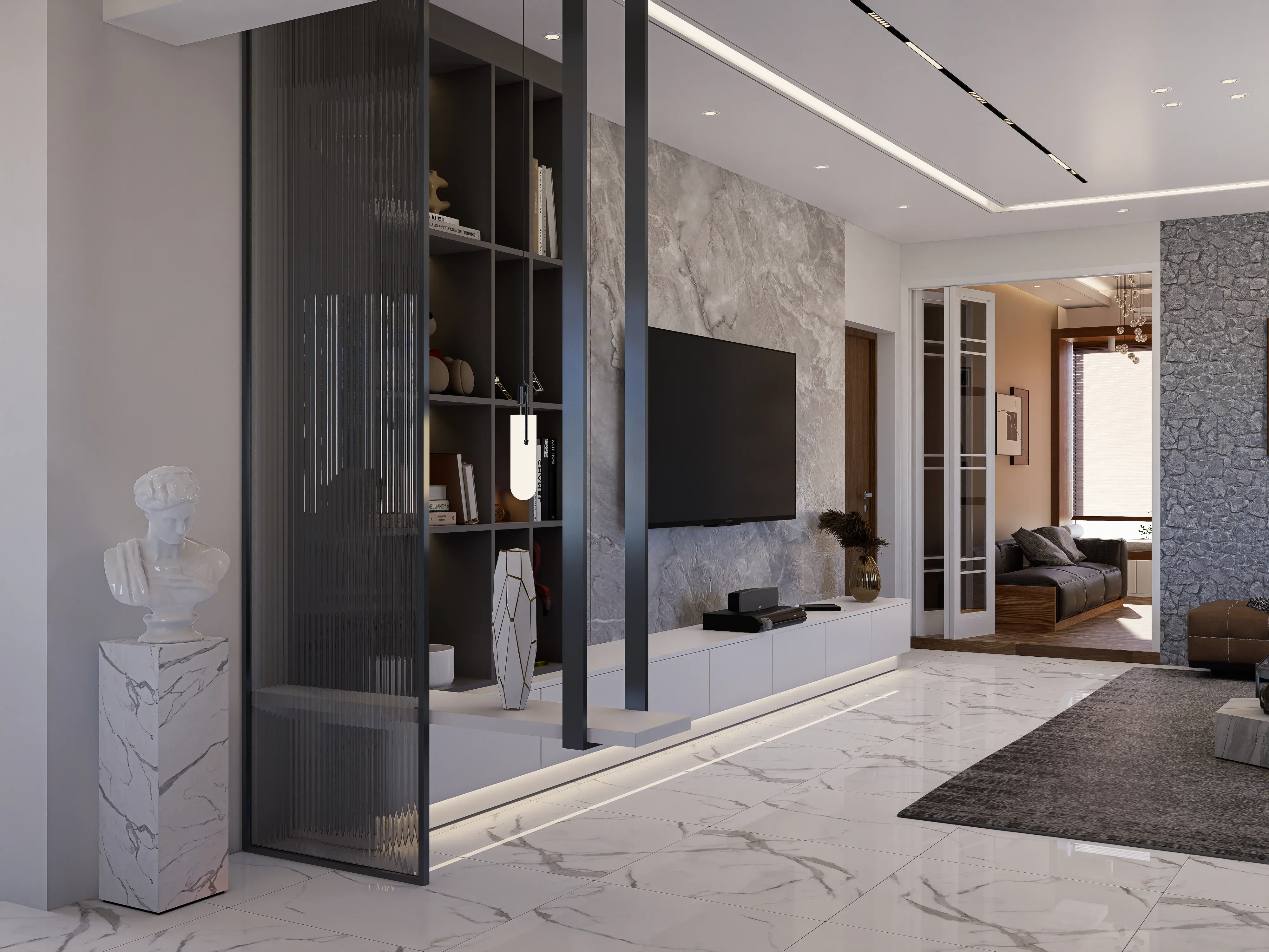 Apartment interior design in Khilgaon
