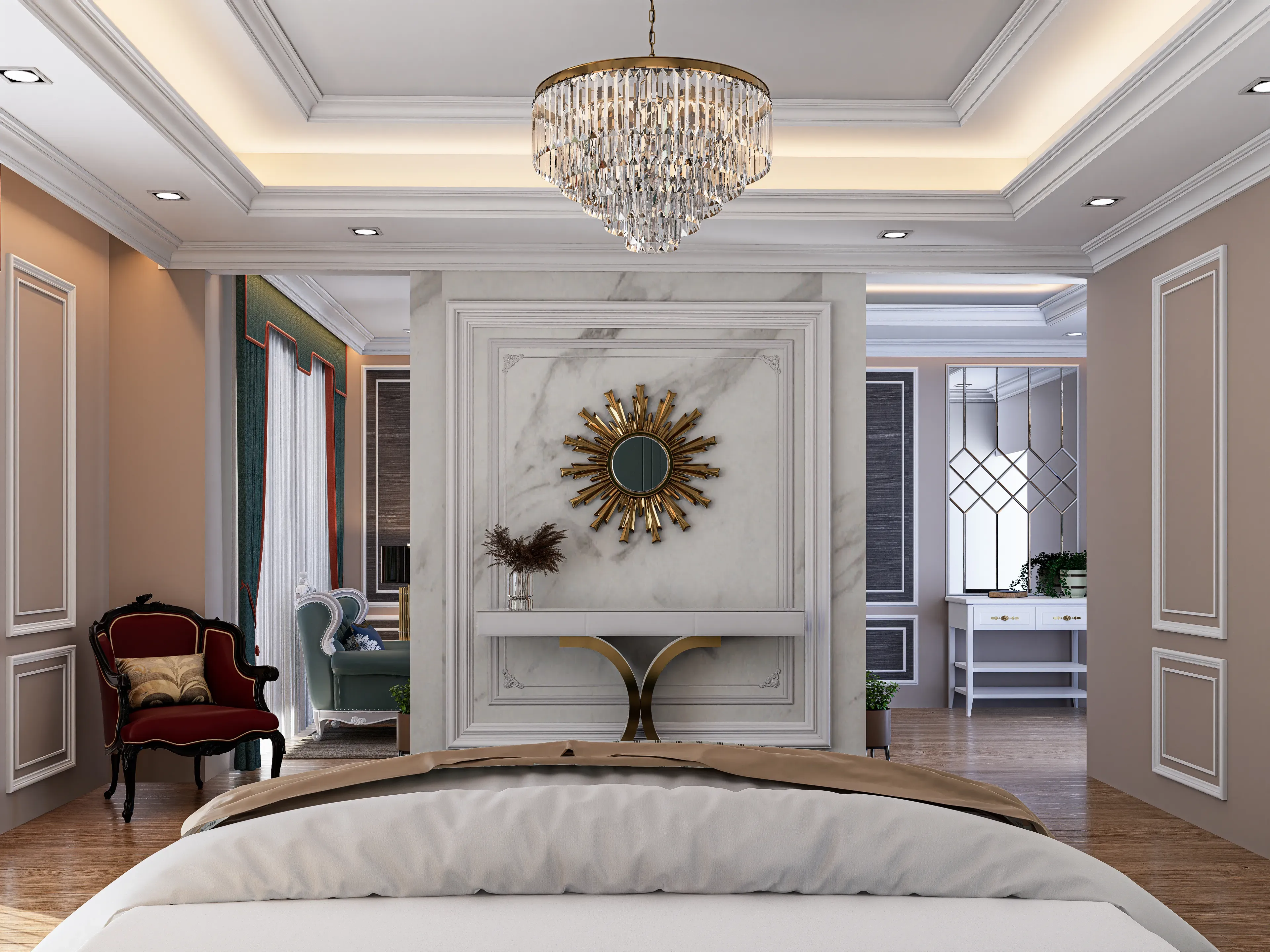 Room interior design in Rampura